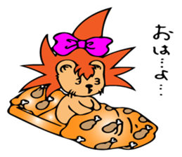 Cheerful Lion and Carefree Rabbit sticker #7968469