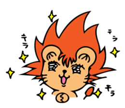 Cheerful Lion and Carefree Rabbit sticker #7968471