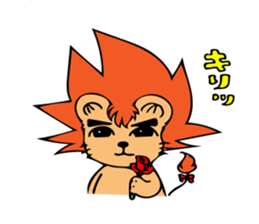 Cheerful Lion and Carefree Rabbit sticker #7968477