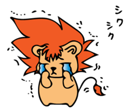 Cheerful Lion and Carefree Rabbit sticker #7968480