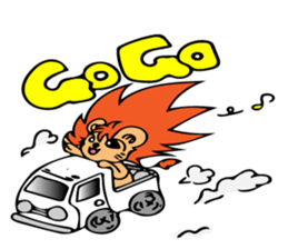 Cheerful Lion and Carefree Rabbit sticker #7968487