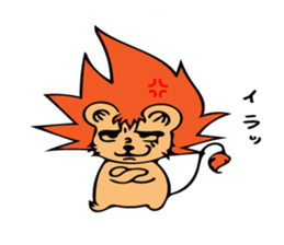 Cheerful Lion and Carefree Rabbit sticker #7968491