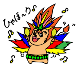 Cheerful Lion and Carefree Rabbit sticker #7968495