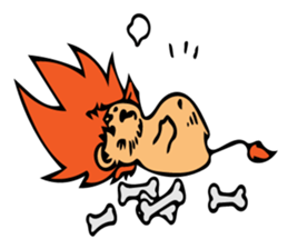 Cheerful Lion and Carefree Rabbit sticker #7968501