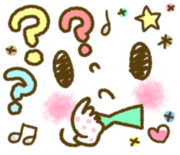 Pastel-colored decorated letter sticker2 sticker #7968713