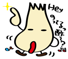 rakkyokun sticker #7968910