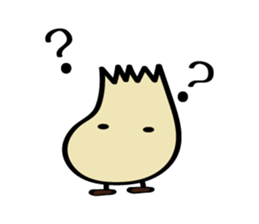 rakkyokun sticker #7968926