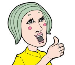 Feelings . Many people sticker #7968989