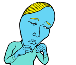 Feelings . Many people sticker #7969005