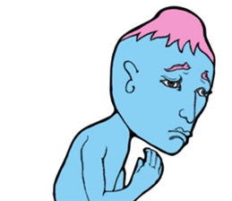 Feelings . Many people sticker #7969008