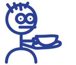 stick person BOU sticker #7969353