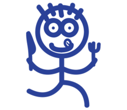 stick person BOU sticker #7969354