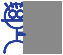 stick person BOU sticker #7969356