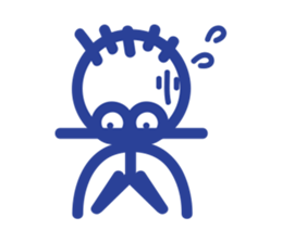 stick person BOU sticker #7969357