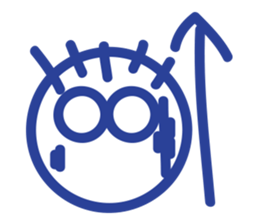 stick person BOU sticker #7969384