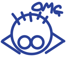 stick person BOU sticker #7969385