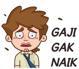 Agus The Salaryman sticker #7969472