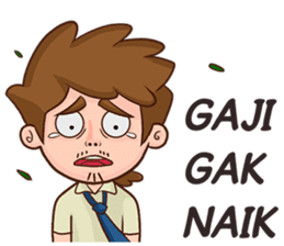 Agus The Salaryman sticker #7969472