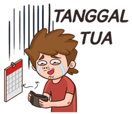 Agus The Salaryman sticker #7969473