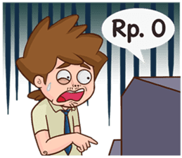 Agus The Salaryman sticker #7969475