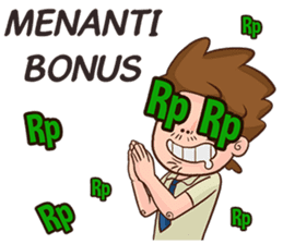 Agus The Salaryman sticker #7969477