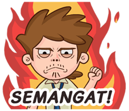 Agus The Salaryman sticker #7969479