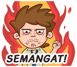 Agus The Salaryman sticker #7969479