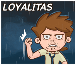 Agus The Salaryman sticker #7969481