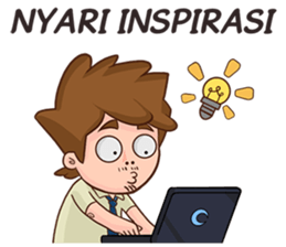 Agus The Salaryman sticker #7969482