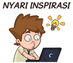 Agus The Salaryman sticker #7969482