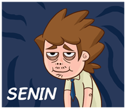 Agus The Salaryman sticker #7969485