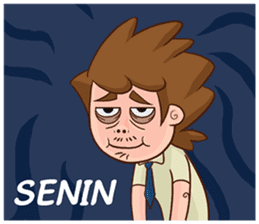 Agus The Salaryman sticker #7969485