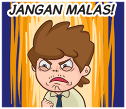 Agus The Salaryman sticker #7969490