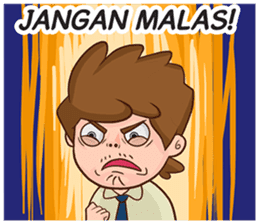 Agus The Salaryman sticker #7969490