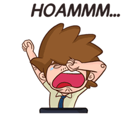 Agus The Salaryman sticker #7969497