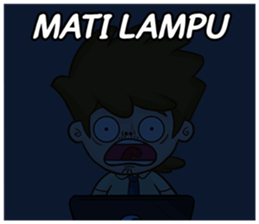 Agus The Salaryman sticker #7969500