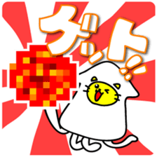 Let's play with Squid cat sticker #7969644