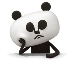 Papan Ga Panda 2 sticker #7970046
