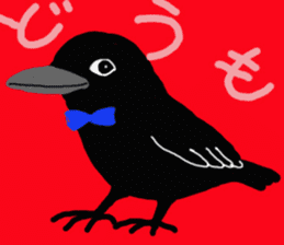 Mr. crow sticker #7970228