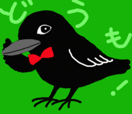 Mr. crow sticker #7970229