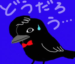 Mr. crow sticker #7970233