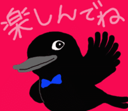 Mr. crow sticker #7970248