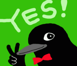 Mr. crow sticker #7970261