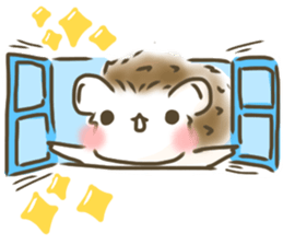 hedgehog 'Hari-san' sticker #7970357