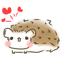 hedgehog 'Hari-san' sticker #7970362