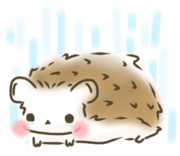 hedgehog 'Hari-san' sticker #7970366