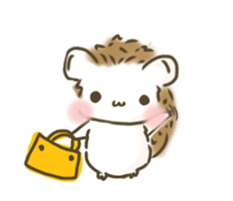 hedgehog 'Hari-san' sticker #7970369