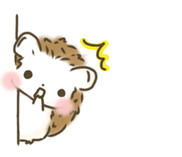 hedgehog 'Hari-san' sticker #7970372