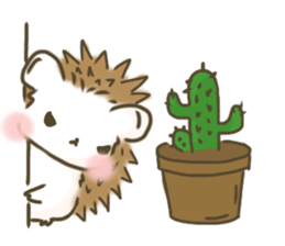 hedgehog 'Hari-san' sticker #7970380