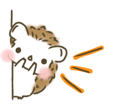 hedgehog 'Hari-san' sticker #7970385